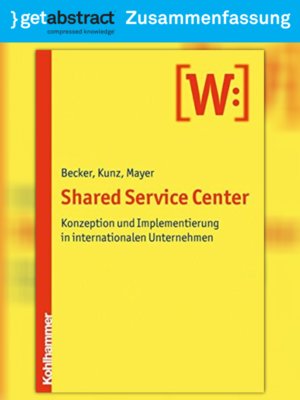 cover image of Shared Service Center (Zusammenfassung)